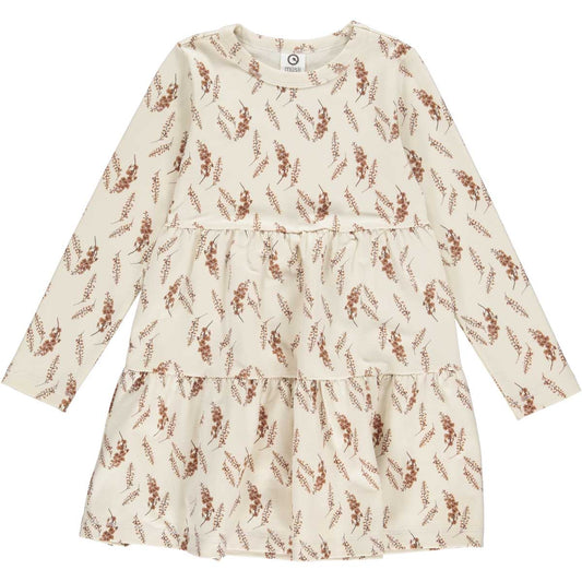 Cream Floral Dress