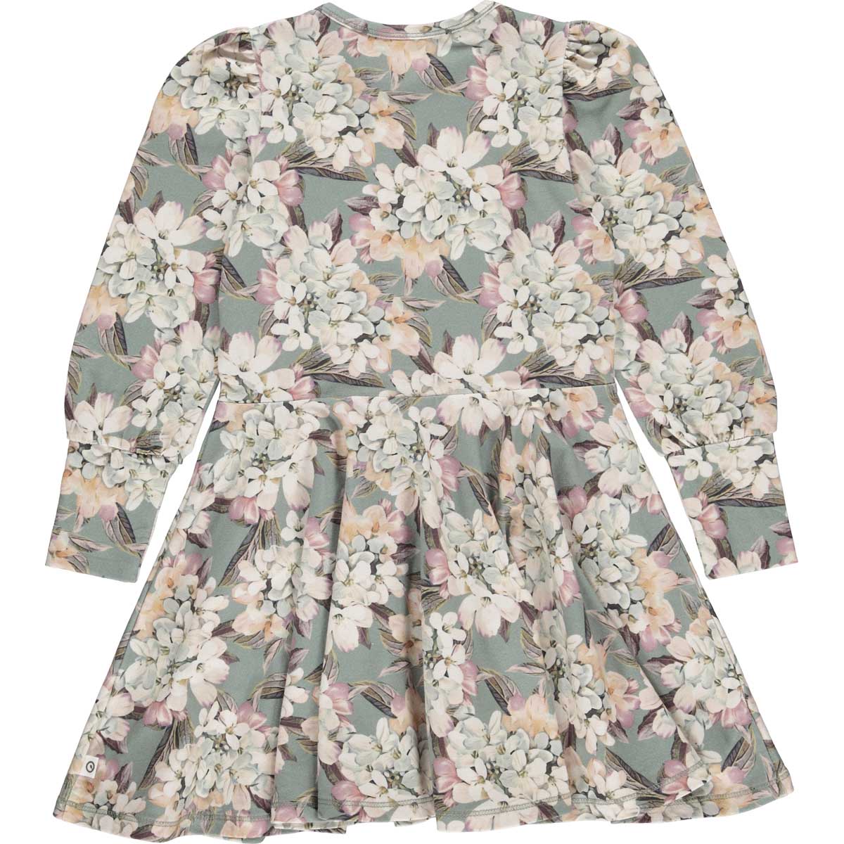 Sage Floral Twirl Dress