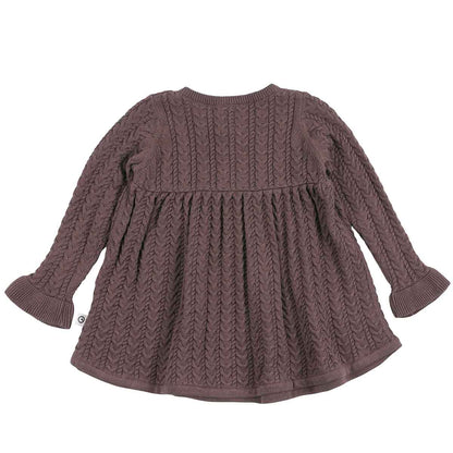 Brown Knit Dress