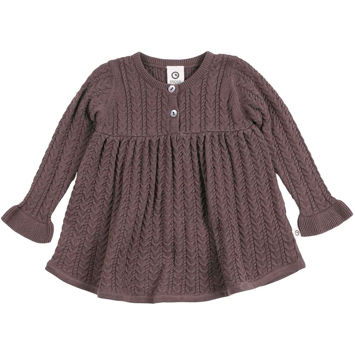 Brown Knit Dress