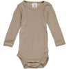 Cream Organic Wool Onesie