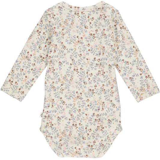 Ivory Floral Bodysuit