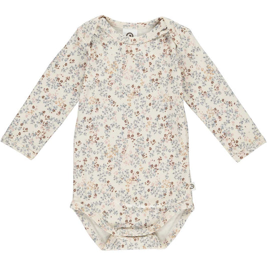 Ivory Floral Bodysuit