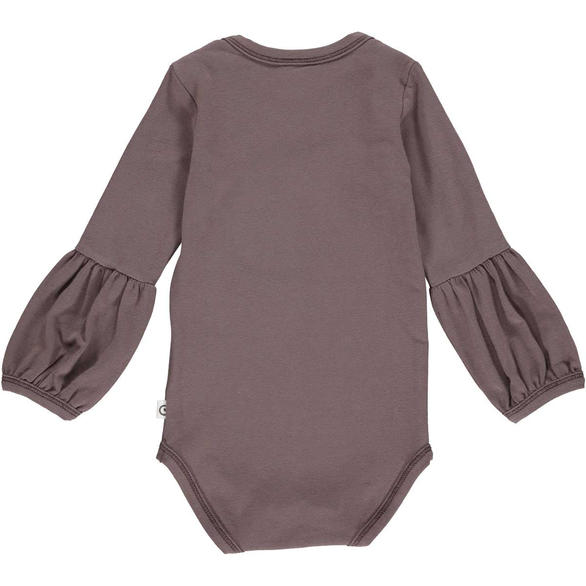 Brown Bell Sleeve Onesie