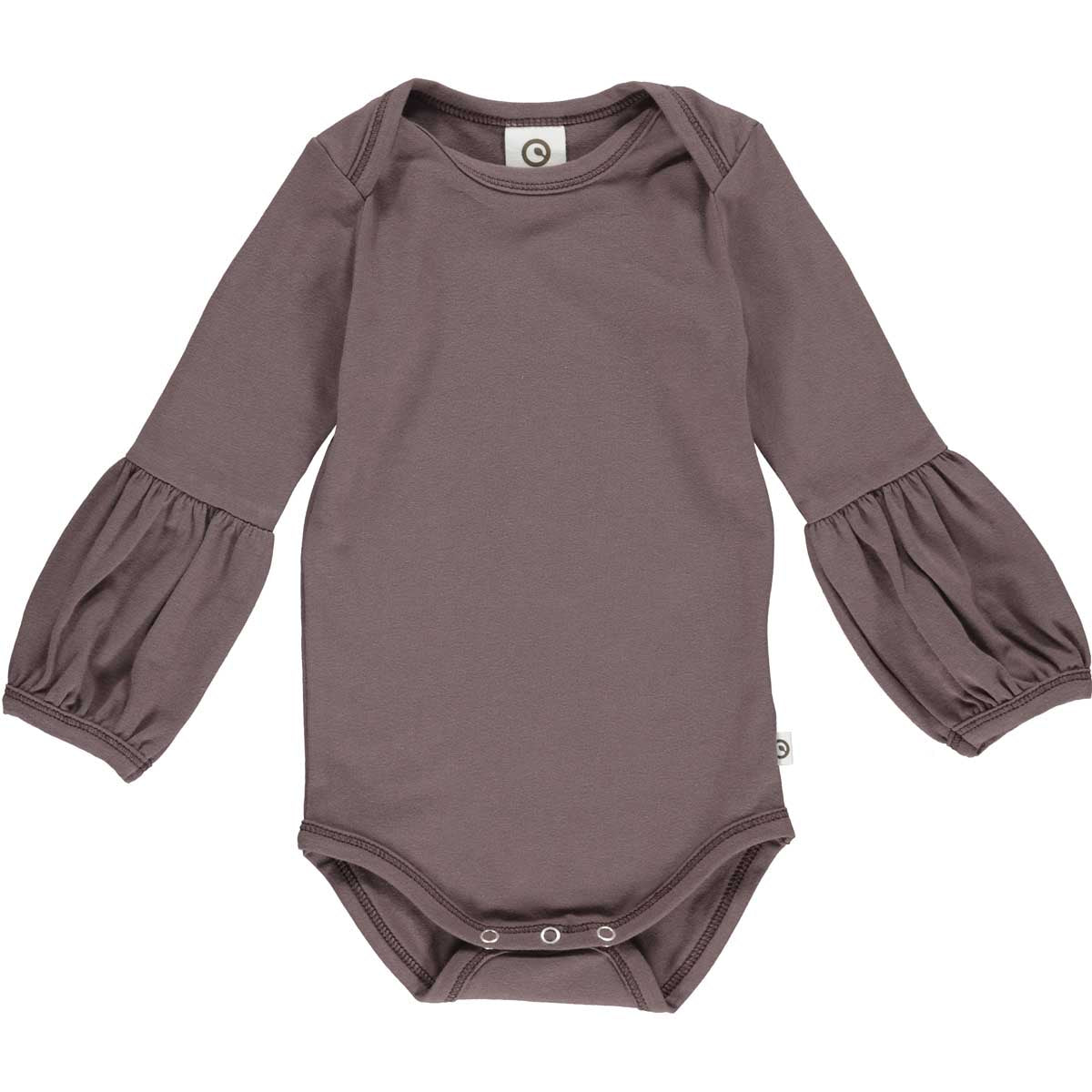 Brown Bell Sleeve Onesie