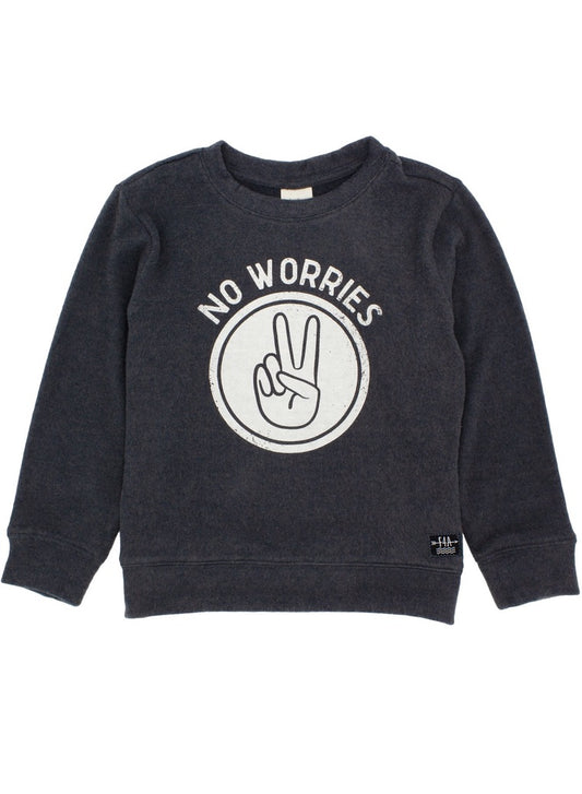 No Worries Hacci Pullover