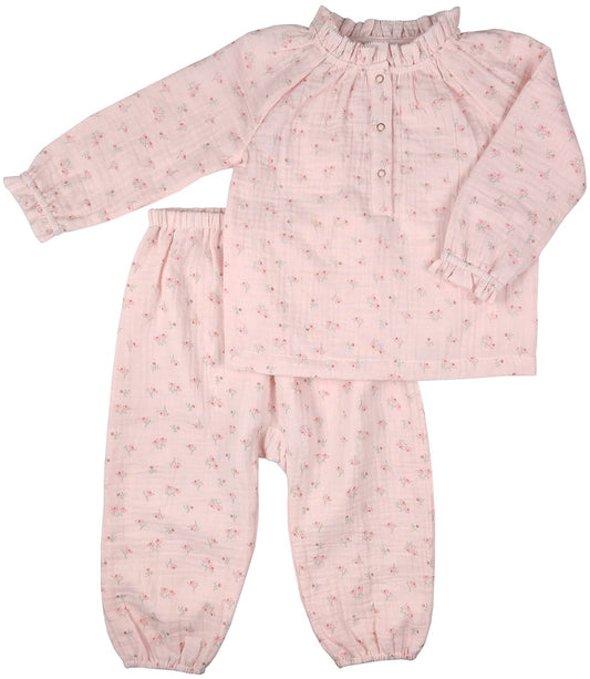 Sparkle Floral Print Gauze Playset
