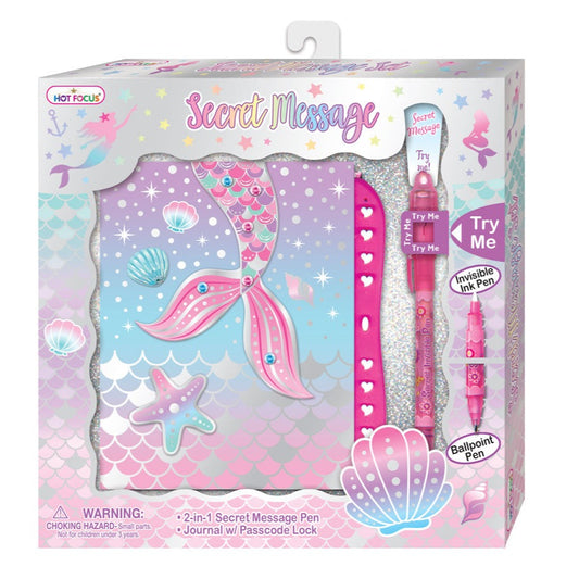 Mermaid Digital Lock & Key Journal