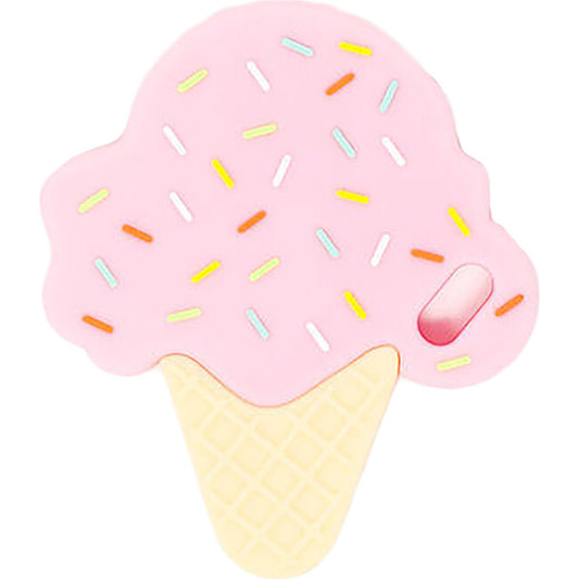 Pink Ice Cream Silicone Teether
