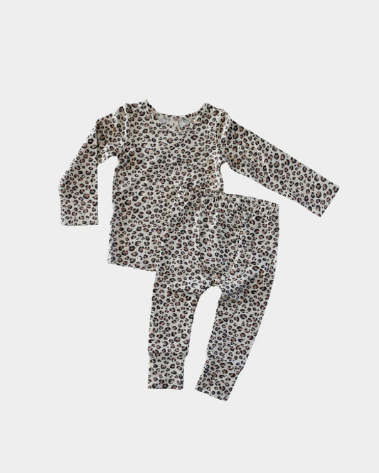 Leopard Print Lounge Set
