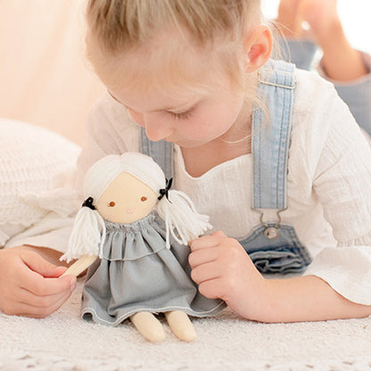 Gray Mini Matilda Doll