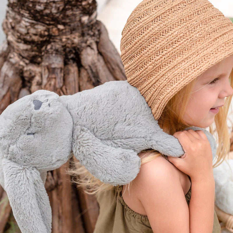 Gray Bodhi Bunny Huggie Plush Toy