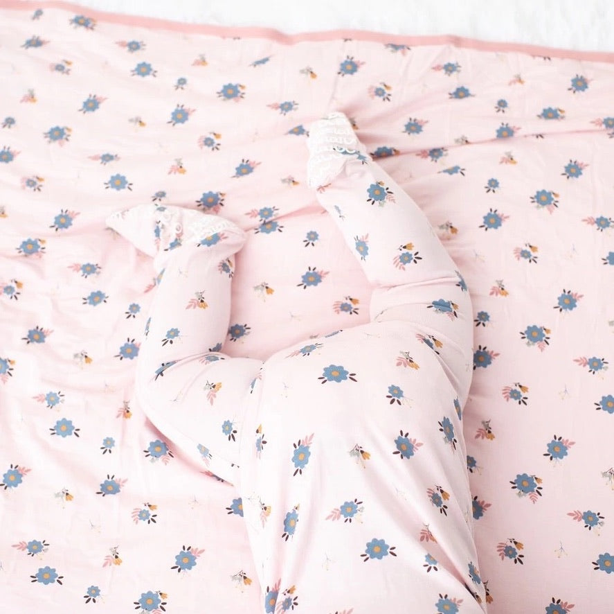 Tiny Florals Swaddle Blanket