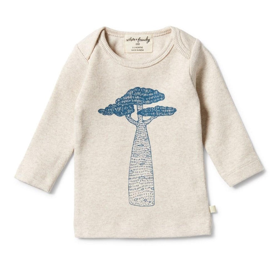 Organic Rib Envelope Top