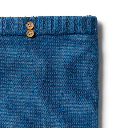 Denim Flecked Knit Leggings
