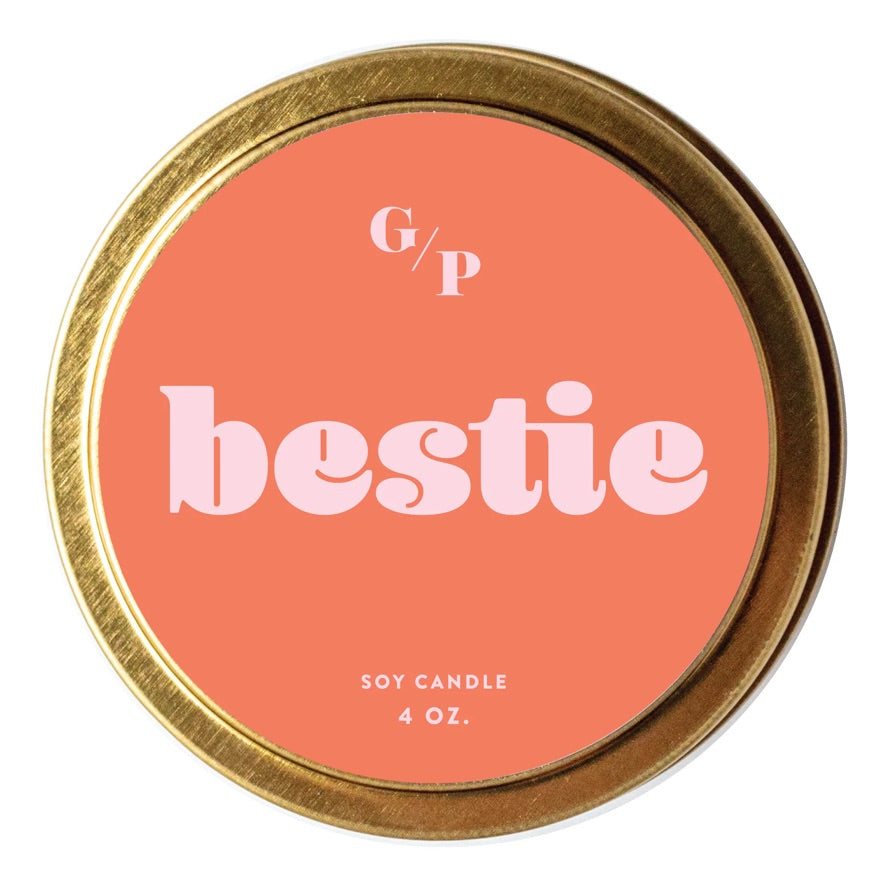 Bestie Candle Tin