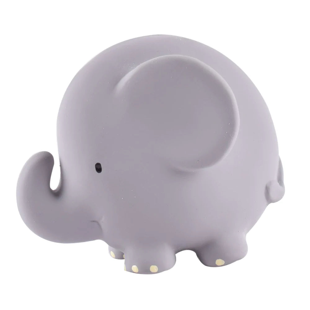 Elephant Organic Rattle, Teether & Bath Toy