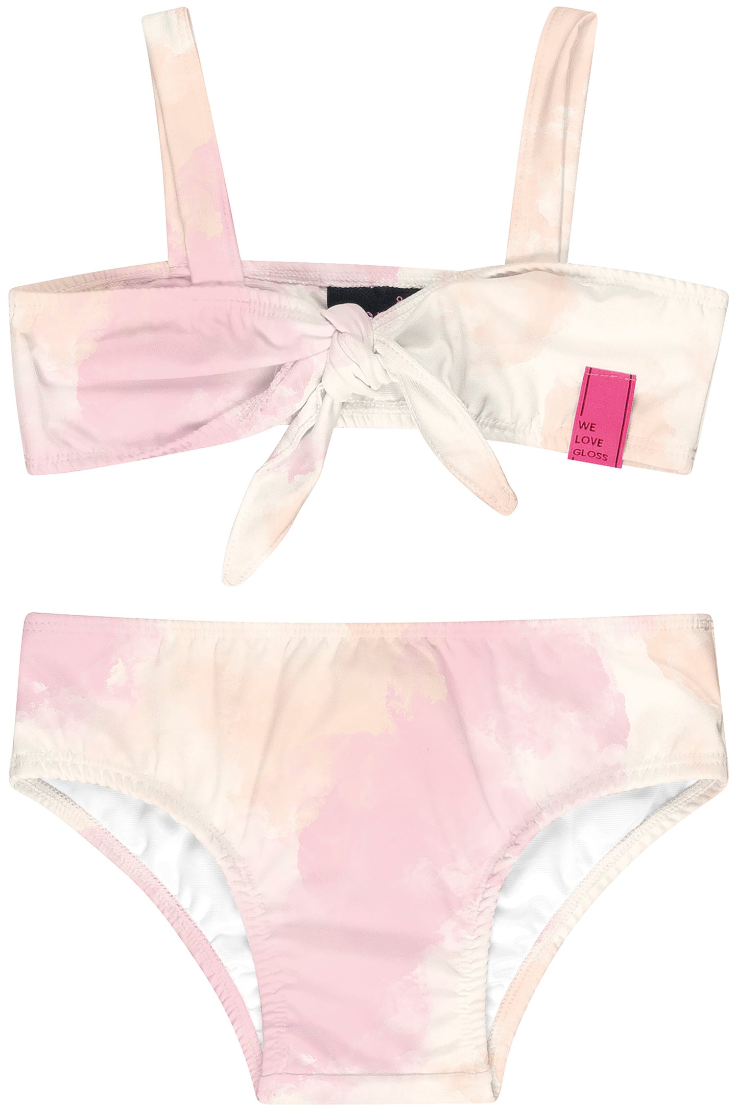 Peachy Tie Dye Adjustable Swimsuit