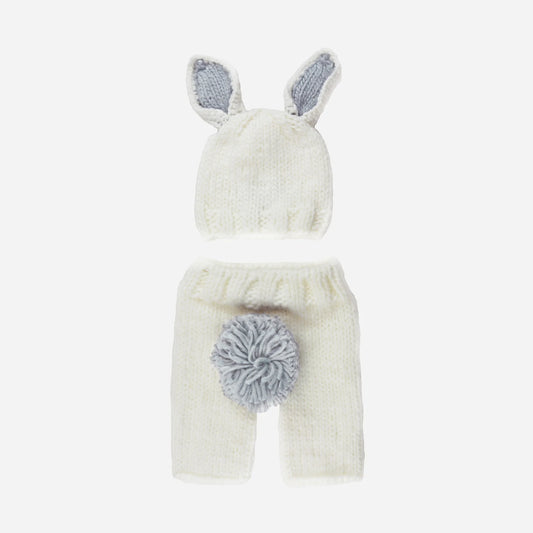 Gray Bailey Bunny Newborn Set