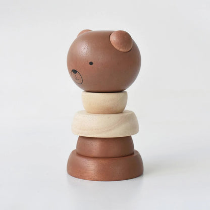 Wood Bear Stacker