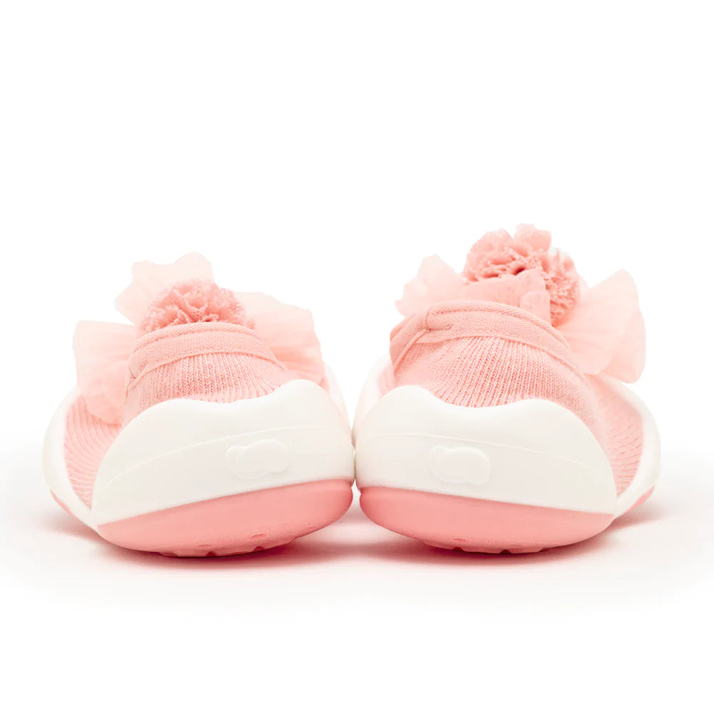 Pompom Flower Shoes
