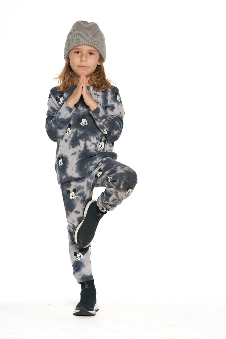 Mickey Toss Tie Dye Hacci Sweatpants