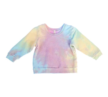 Unicorn Tie Dye Lightweight French Terry Sweat Set