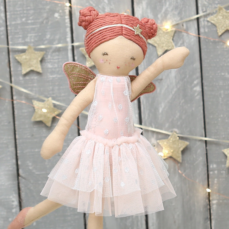 Sparkling Fairy Linen Doll