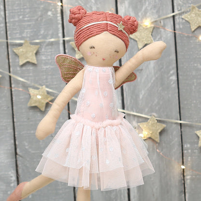 Sparkling Fairy Linen Doll