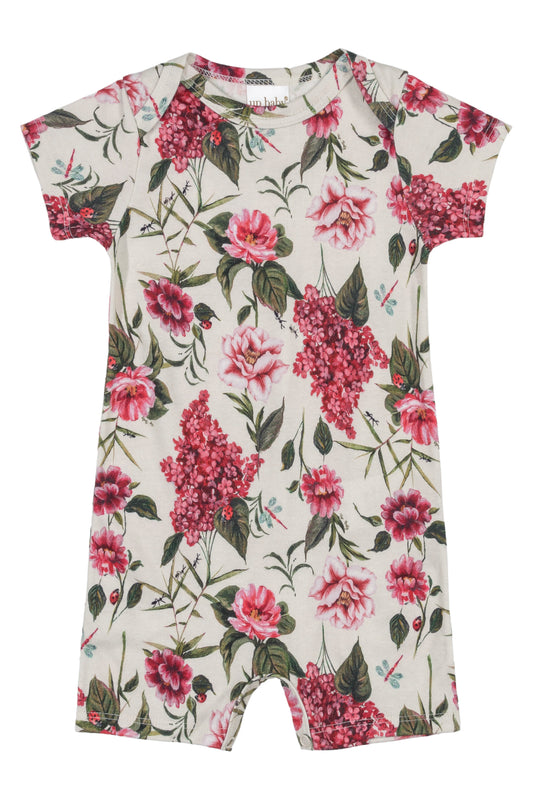 Floral Print Romper