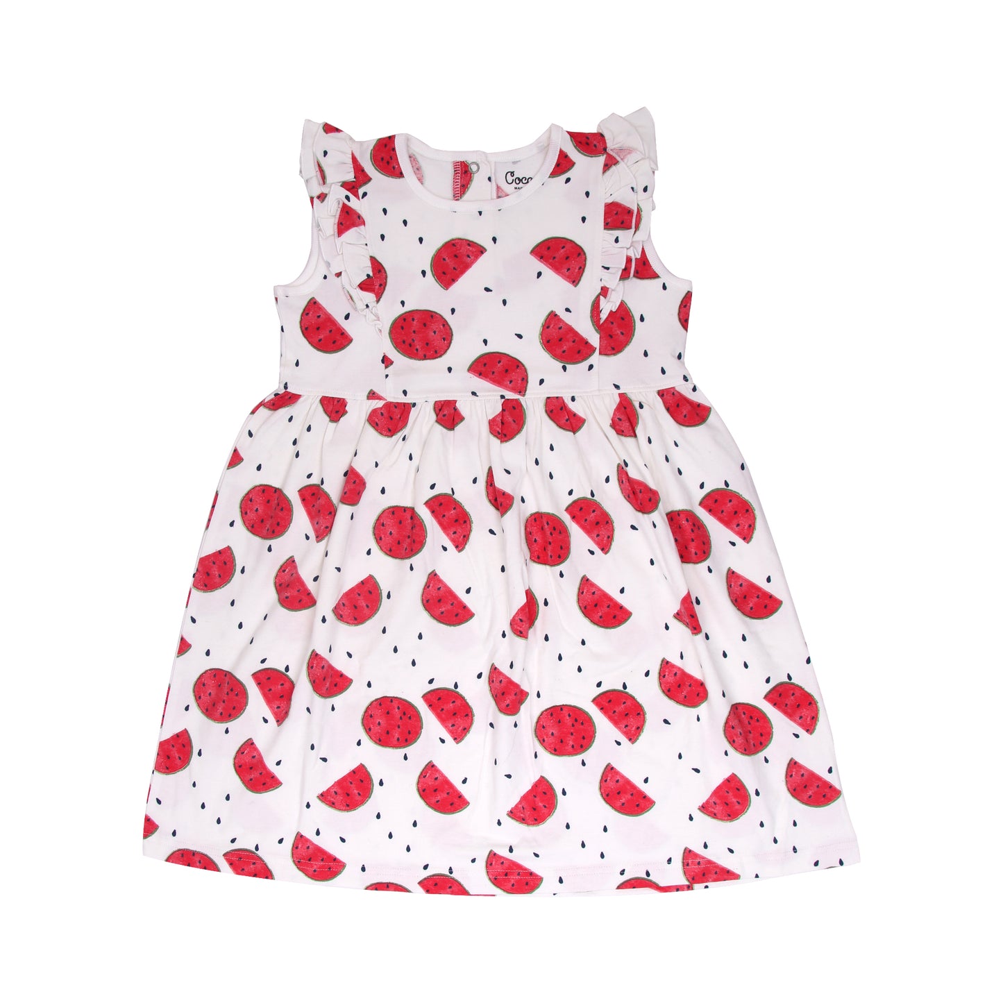 Watermelon Ruffle Dress