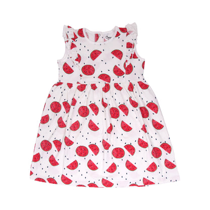 Watermelon Ruffle Dress