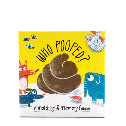 Who Pooped? A Matching & Memory Game