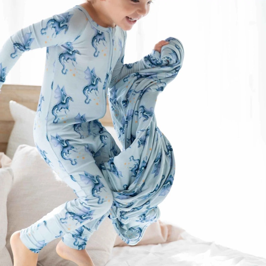 Blue Dragon Blanket