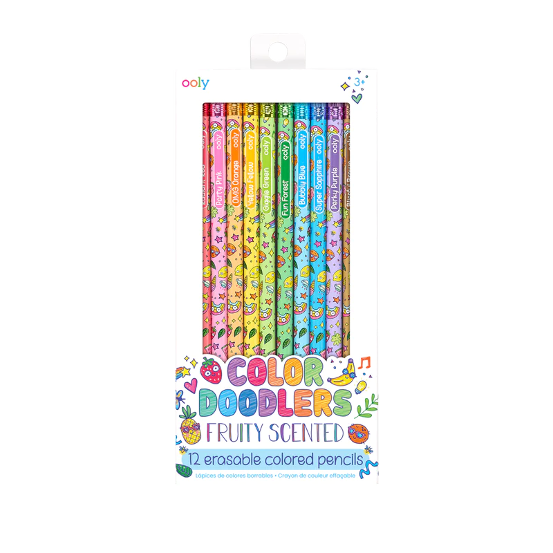 Color Doodlers Erasable Colored Pencils