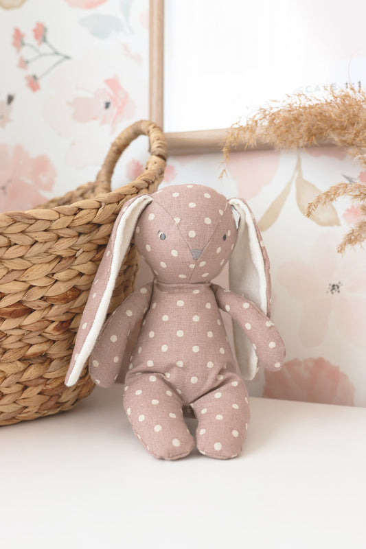 Mauve Floppy Ear Bunny