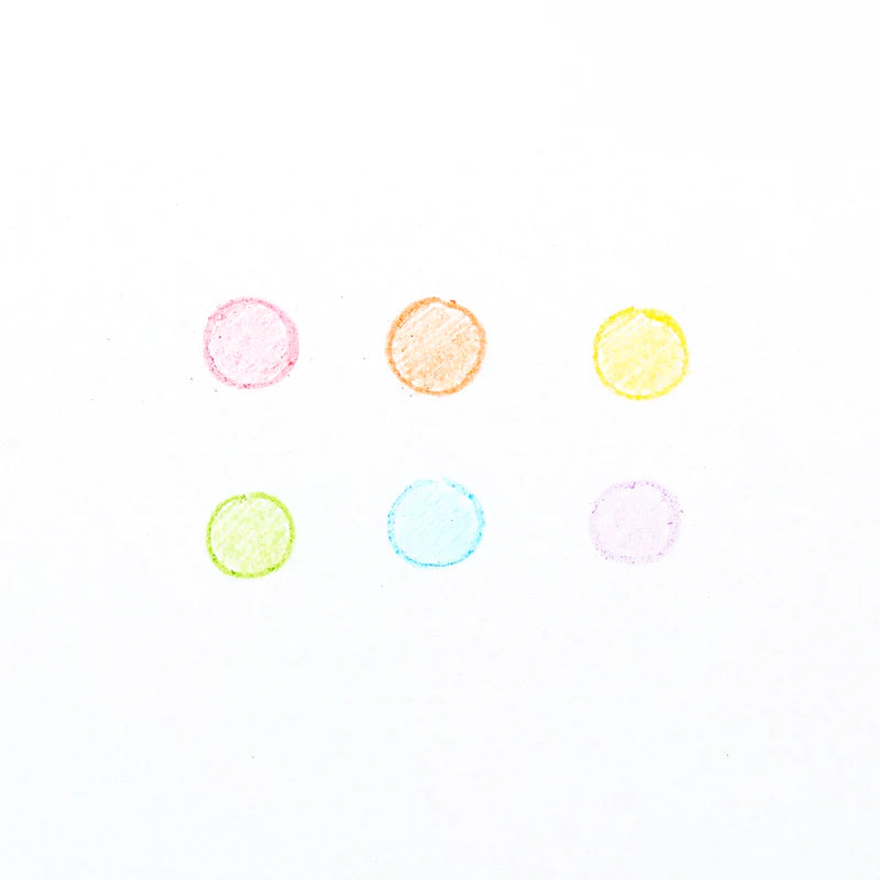 Rainbow Scoops Vanilla Stacking Crayons