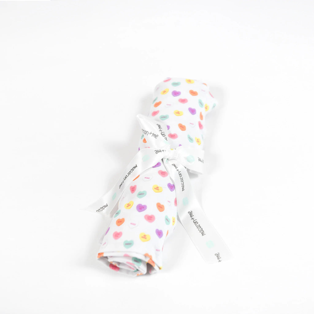 Candy Hearts Swaddle