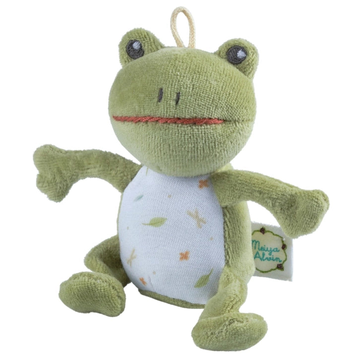 Gemba the Frog Organic Rattle