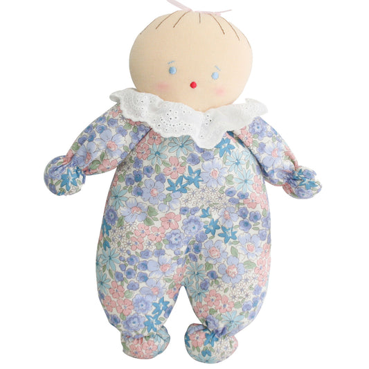 Liberty Blue Asleep Awake Baby Doll