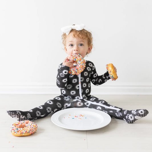 Chalkboard Donuts Footie
