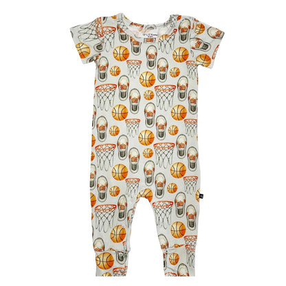 Basketball Snap Romper