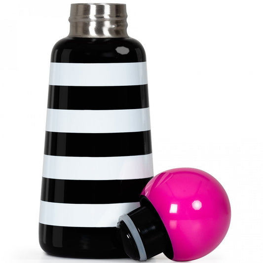 Stripped & Hot Pink Mini Skittle Bottle