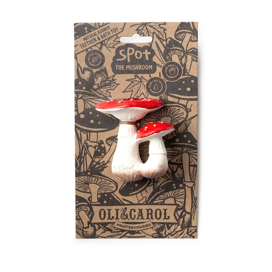 Spot the Mushroom Teether & Toy