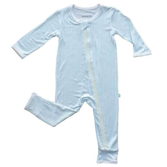 Seersucker Zip Romper