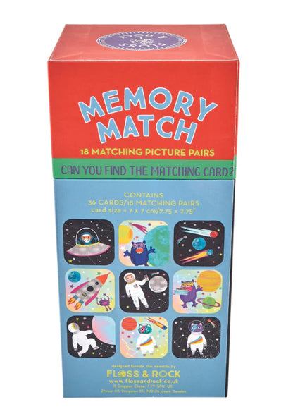 Space Memory Match Game