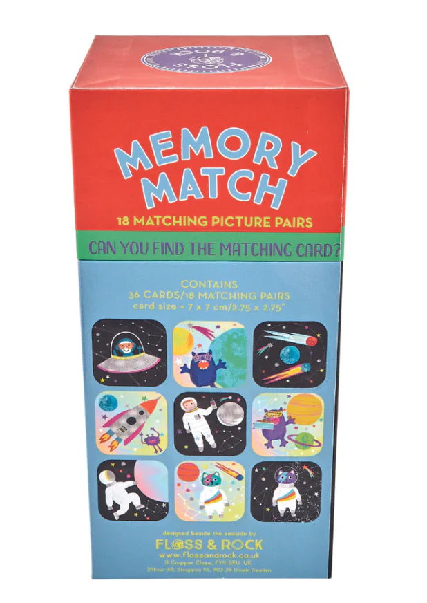 Space Memory Match Game
