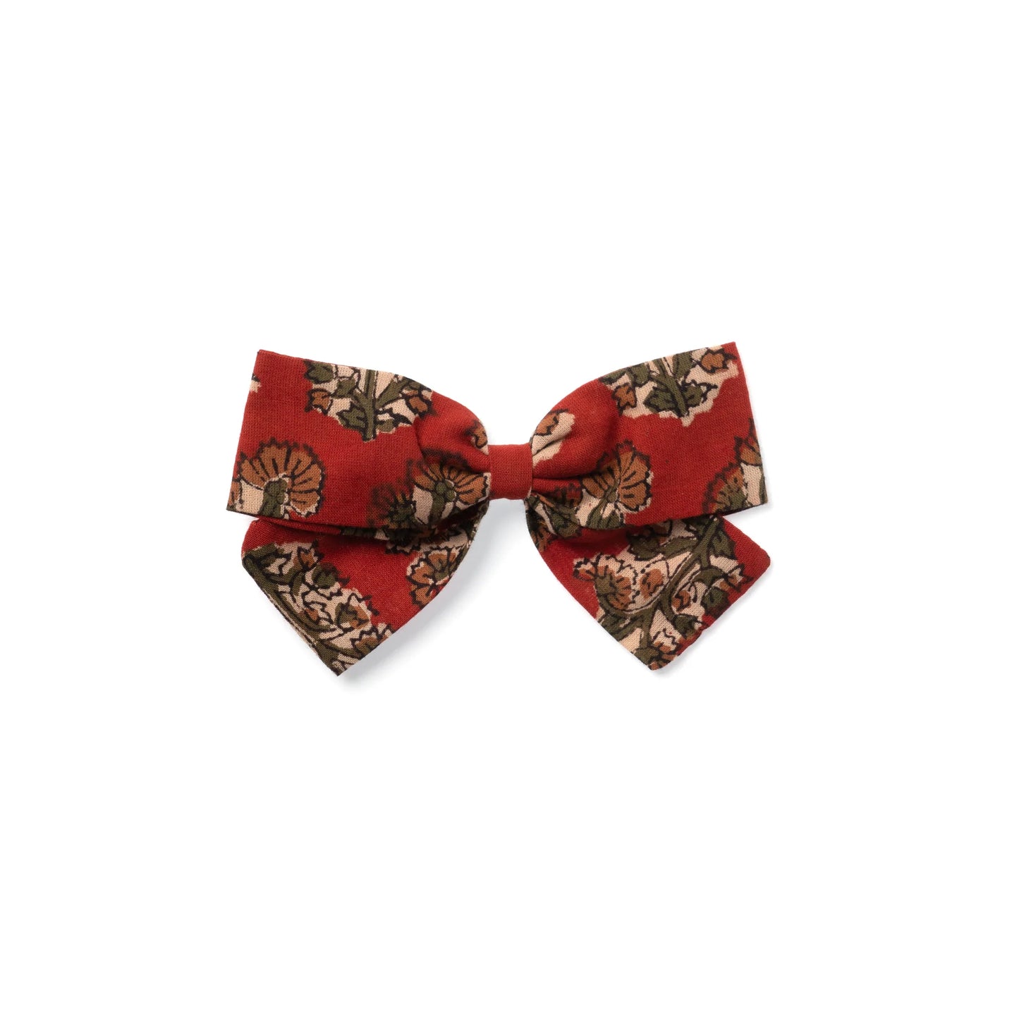 Red Big Bow Hair Clip