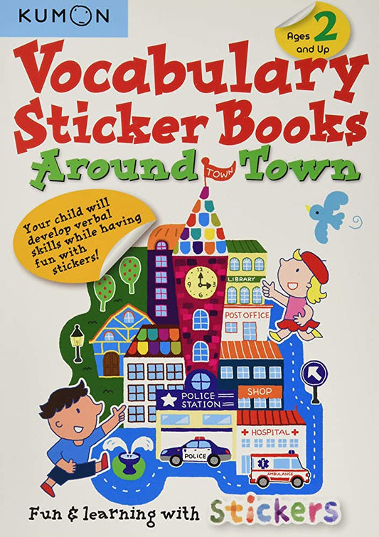 Vocabulary Sticker Books Around Town