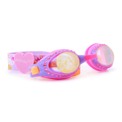 Purple Rain Glitter Goggles